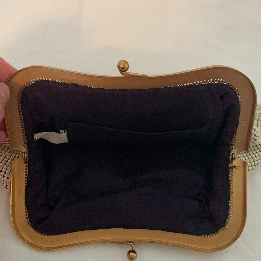 Whiting and Davis vintage clutch purse - Picture 2 of 4